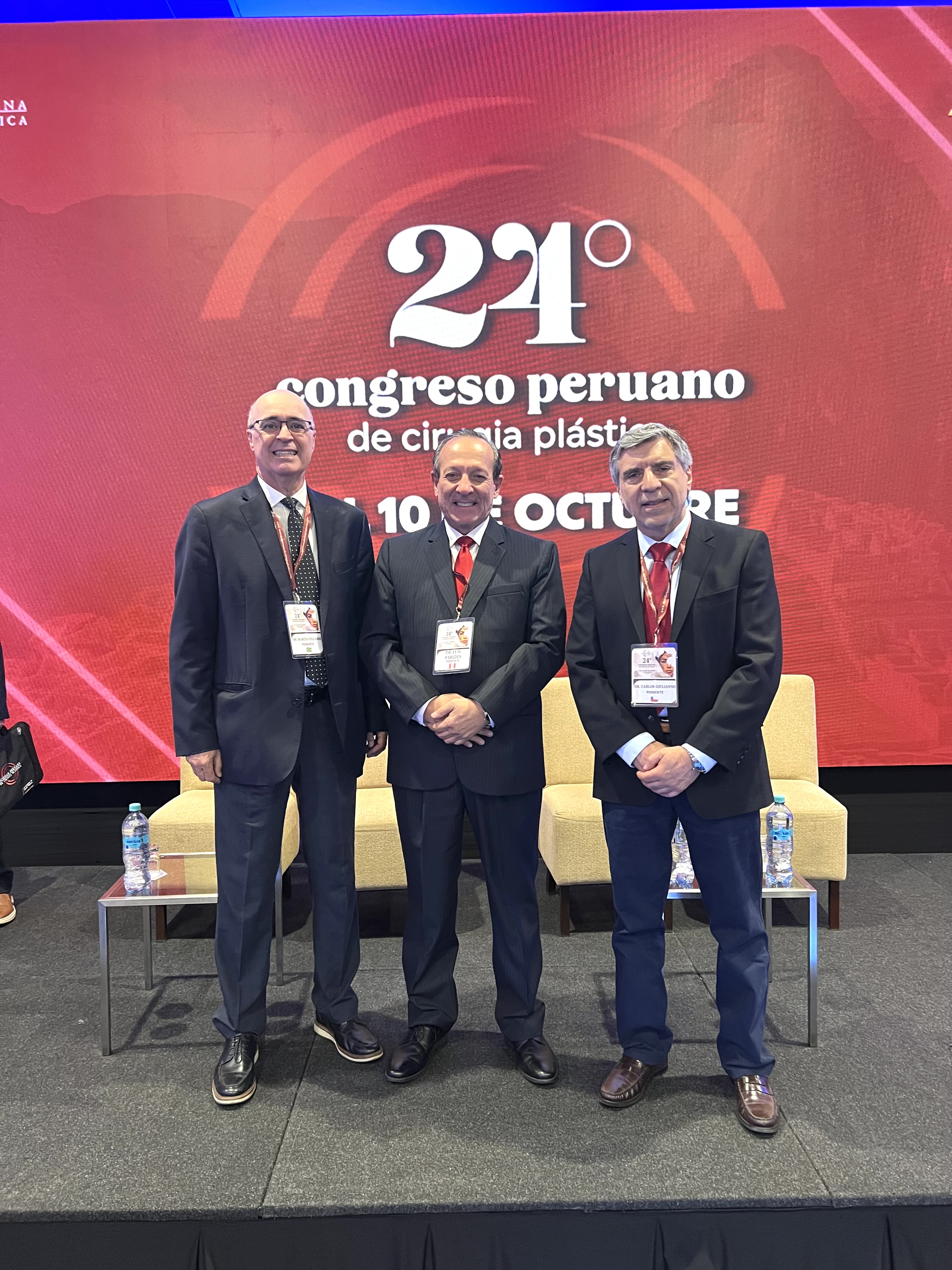 Dr Carlos Giugliano destac como conferencista internacional en el 24 Congreso Peruano de Ciruga Plstica